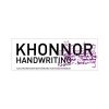 khonnor handwriting